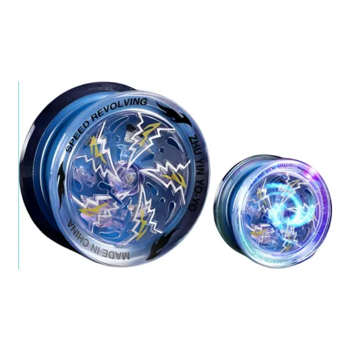 HUXIAOKE Сплав Светящийся Yo Uu Автоматический Спиннинг Yo Yos