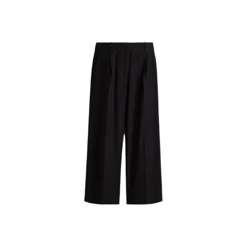 H&M Черные Женские Костюмные Брюки