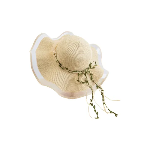 ZANC Соломенная плетеная шляпа с защитой от солнца Унисекс