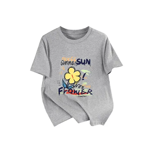 TOUCH Светло-серые Женские Т-рубашки