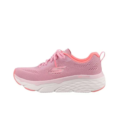 Skechers MAX CUSHIONING ELITE Низкие Беговые Кроссовки Женские Розовые
