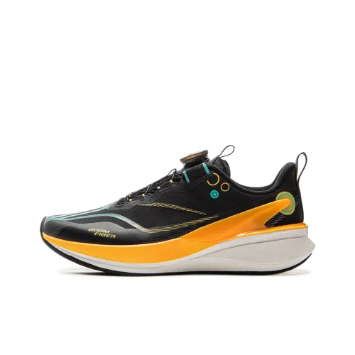 LINING YOUNG Red Hare 8 PRO Дышащий Низкий Топ Детская Беговая Обувь Черный