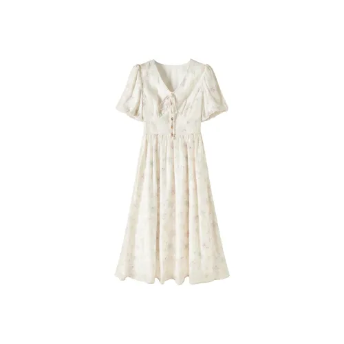 Акомодация BOOK Короткий рукав Платье Женское