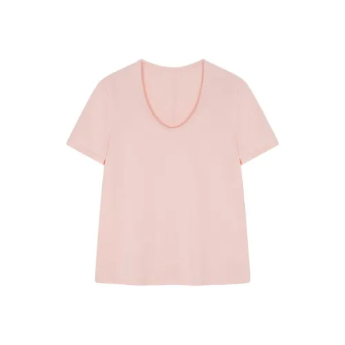 IHIMI Перламутрово-розовые Женские Футболки