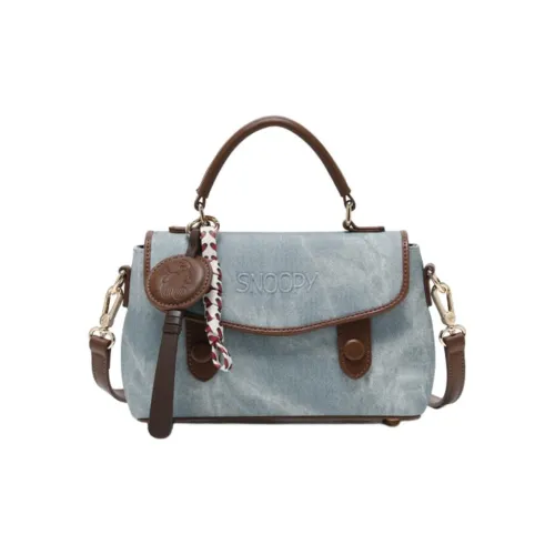 SNOOPY PU (полиуретан) Сумка Женская Джинсовый Синий