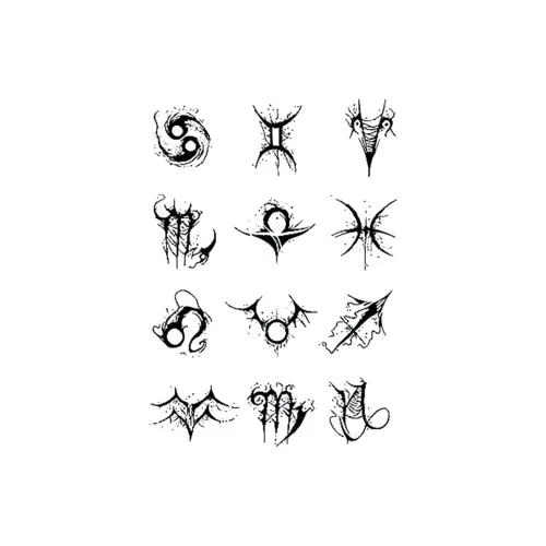 LIEJI Yuling Species Травяные Временные Татуировки