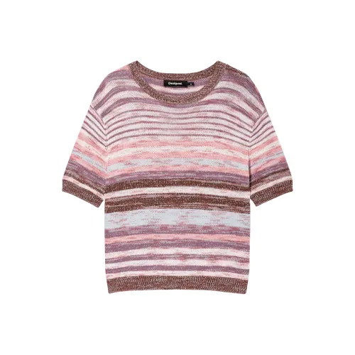 Desigual Розовый Женский Трикотаж