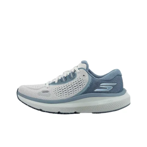 Skechers GO RUN PURE 4 Low Топ Беговые кроссовки Женские Синий Серый