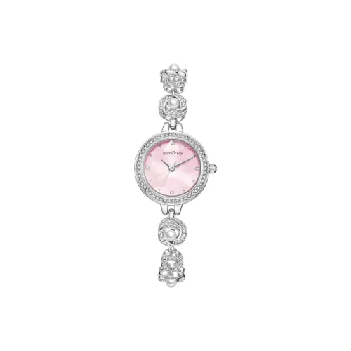 COMLORVEI Кварцевый механизм Часы Женские Жемчужная раковина Циферблат