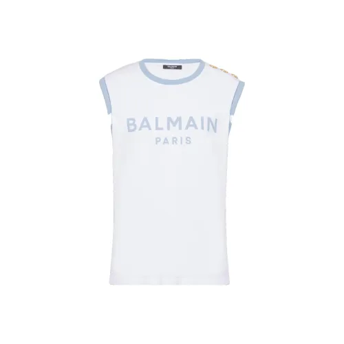 BALMAIN Белые Женские Майки