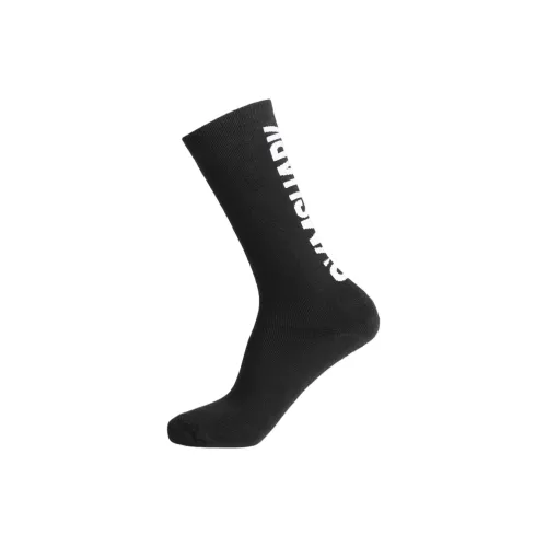 GYMSHARK 1 шт Черные Унисекс MID Носки до икры