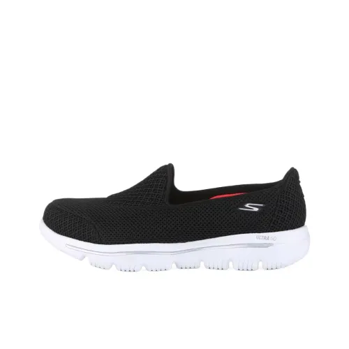 Skechers Go Walk Evolution Ultra Low Топ Повседневная обувь Женская Черная
