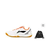 Белый, оранжевый + вельвет, сумка для обуви.