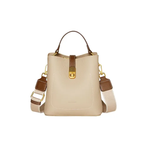 NALANDU Сумка из коровьей кожи с синтетической кожей ведрообразная сумка сумка через плечо ручная сумка стандартная