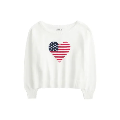 Hollister Белые Женские Свитеры