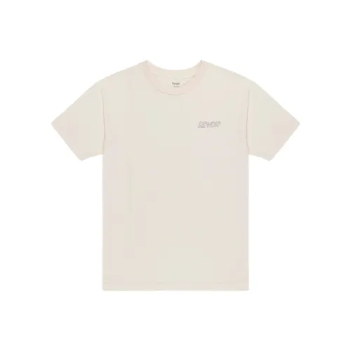 RIPNDIP совместная брендированная Бежевая Мужская T-Рубашка