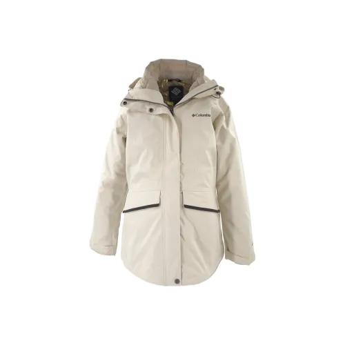 Columbia Экрю Женские Пуховики