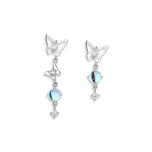 ZWU Высокое качество Сплав Мода Серьги-гвоздики Женские