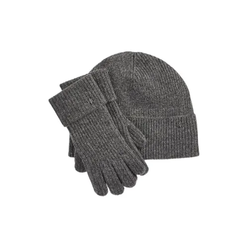LAUREN RALPH LAUREN Шерстяные шапки Женские Серые