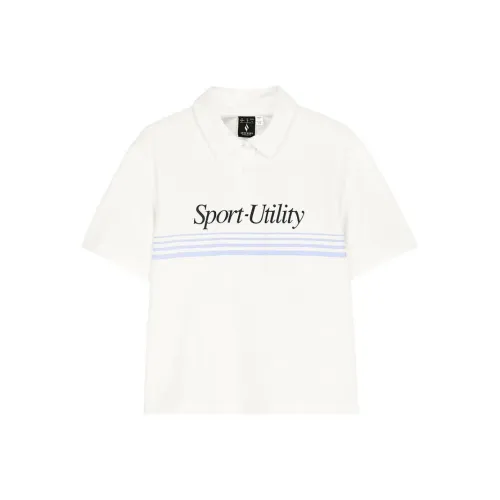 Skechers Sports Alliance Зефирный белый Женские Поло