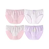 Стиль C [Тип A, 100% хлопок] 4 шт. Треугольник 1006-1