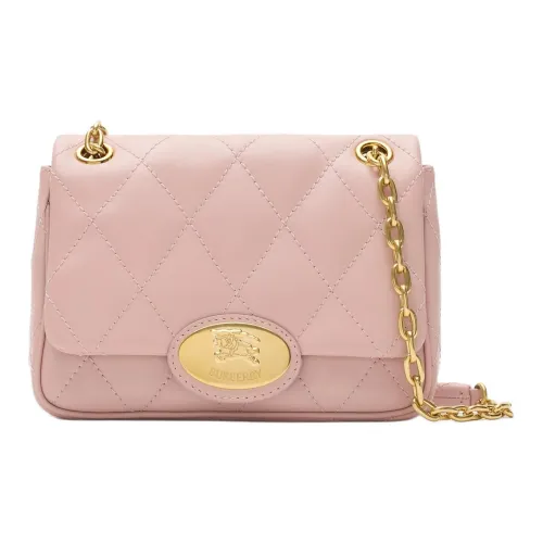 Burberry Компактная Сумка Strand Ремешок Из Кожи С Цепочкой Откидной Верх На Магнитной Кнопке Внутренний Карман На Молнии