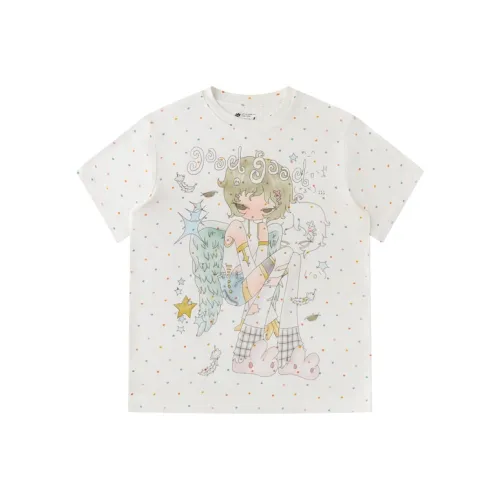 MeihaoStore Белая унисекс футболка