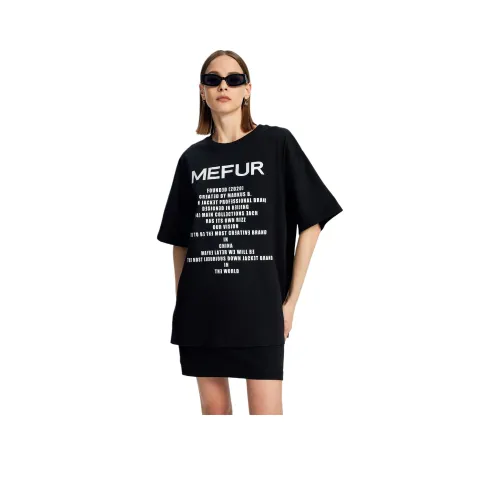 MEFUR Т-рубашка с оборванным рукавом женская