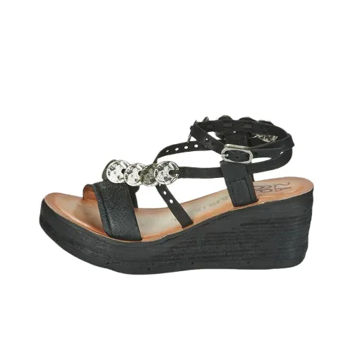 AirStep NOA Римские Сандалии Женские Черные