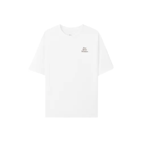 Skechers Белый 06B0 Унисекс T Рубашки