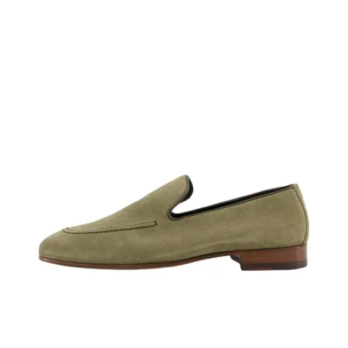 MANOLO BLAHNIK Повседневная обувь Мужская Зеленая