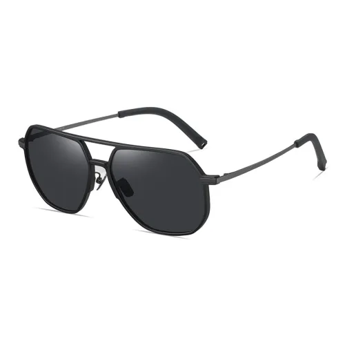 AAJF Чистый титан пластик сталь нерегулярная форма солнцезащитные очки унисекс