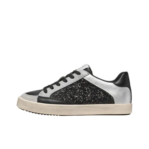 GEOX Blomiee Низкие Кроссовки для скейтбординга Женские Черные