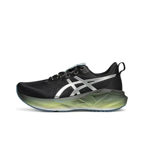 Asics NOVABLAST 5 Беговые кроссовки Низкий топ Черный/Серебряный Женские