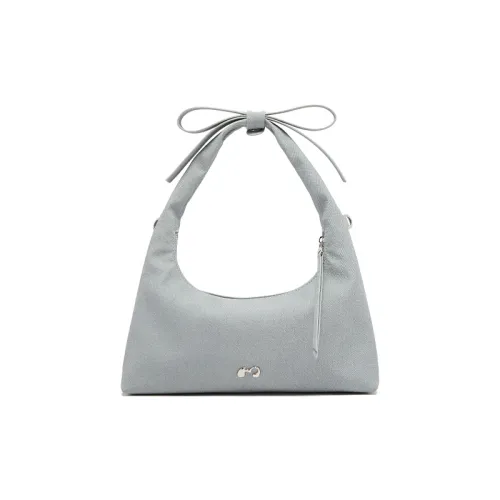 MICOCAH ПУ (полиуретан) Сумка Сумка через плечо Женская Светлый деним Cold River Серый