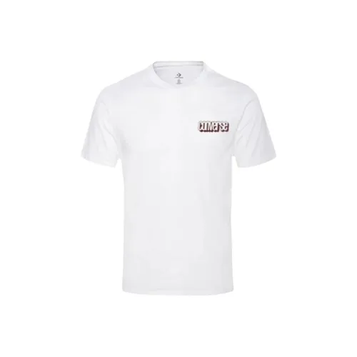 Конверс Белая Мужская Футболка