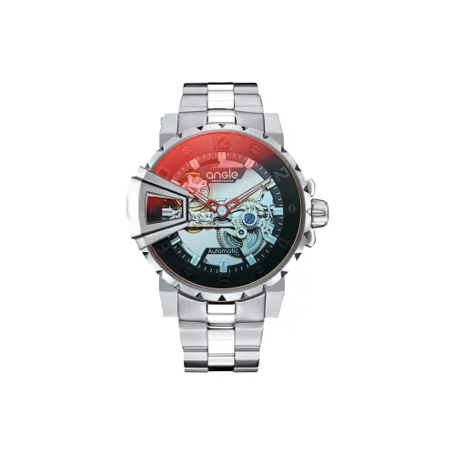 ANGIE PRESENT WATCH Автоматический механический механизм Мужской Hyper S Watch 47mm*47mm*13mm Скелет