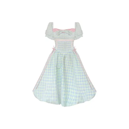 JOSR Короткий рукав Платье Женское