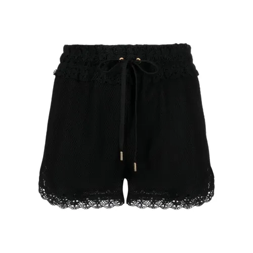 PINKO Черные Женские Повседневные Шорты