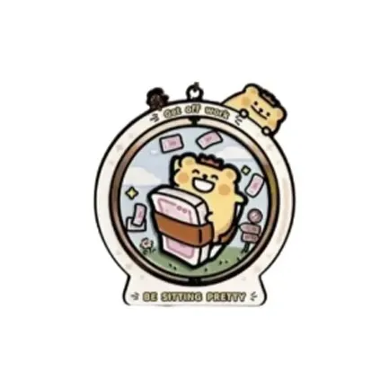 KEEP x XIAOXIONGCHONG Коллекция Медаль Медаль Sash Мерч по IP