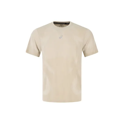 Asics Бежевый Мужской T-Shirt