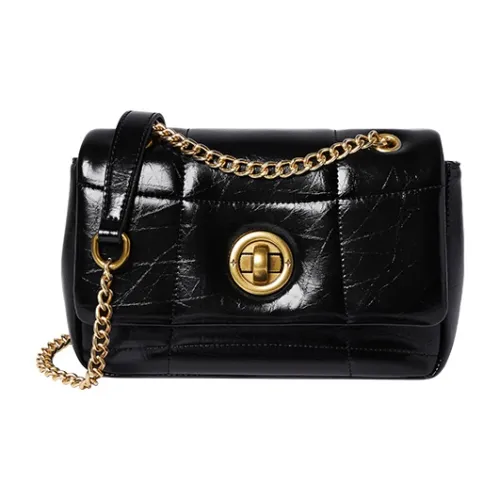 Narandu Сумка через плечо из коровьей кожи с синтетической кожей маленькая женская сумка цвет полночный черный