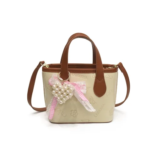 Single Warehouse ПУ (полиуретан) Сумка Стандартная Женская Экрю Розовый Черный