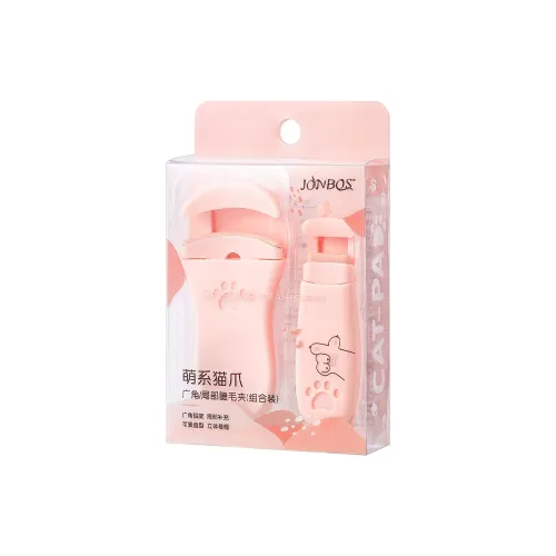 JONBOS Cute Cat Paw Широкоугольный Частичный Зажим для ресниц Длинный Сдерживающий Формирование Без Клеммы для века Новичку Дружественный
