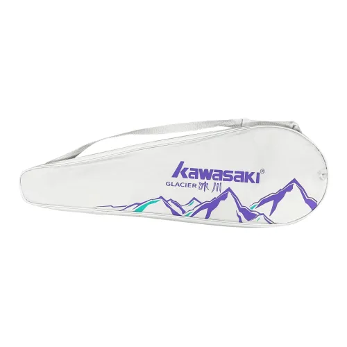 Kawasaki Glacier Collection Полиэстер Бадминтон Ракетка Сумка Спортивная Сумка Унисекс Белый Фиолетовый