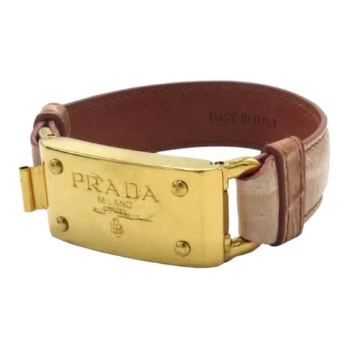PRADA Металл Браслеты Унисекс Золото
