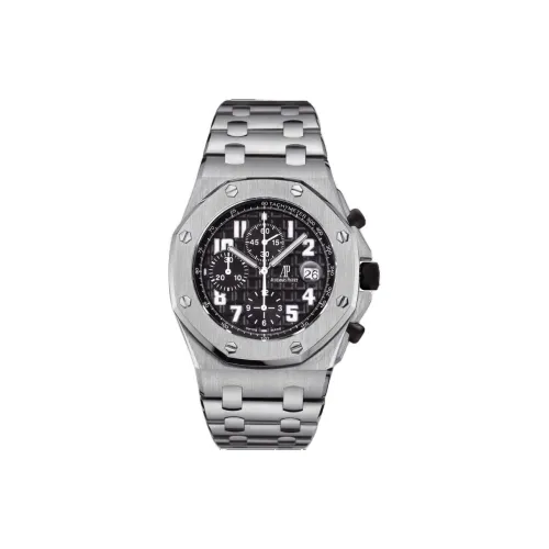 AUDEMARS PIGUET Автоматический Механический Часы Мужские 42 мм Черный Циферблат Титан Корпус Часы Титан Ремешок