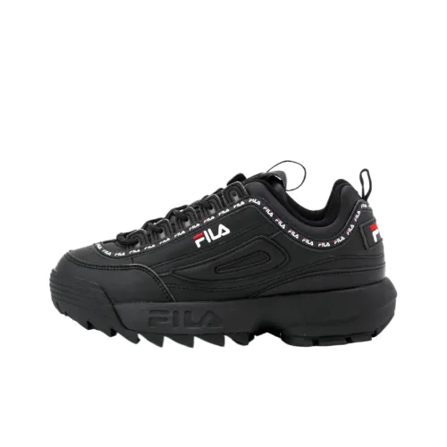 FILA Disruptor 2 Low Топ Повседневная обувь Унисекс Черный