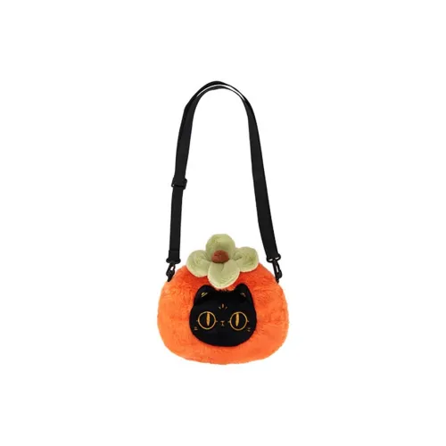 Британский музей Плюшевый Crossbody Bag Unisex Оранжевый Зеленый