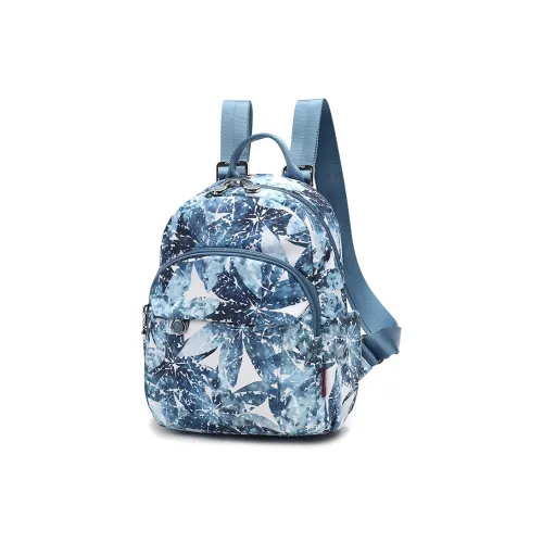 FIDO DIDO Оксфорд Рюкзак Маленький Женский Морской Синий Лист